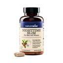 Naturewise Nighttime Fitness-støtte Supplement og naturlig søvnhjelp med Cayenne Extract, Grønn Kaffebønne, GABA, L-Theanine - Vegetarisk, ikke-GMO - 60 kapsler[1-måneders forsyning]