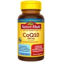 Natur laget CoQ10 200mg per servering med svart pepper ekstrakt for forbedret næringsrik absorpsjon, CoQ10 Supplement for hjerte helse støtte, 60 Softgels, 30 dagers forsyning