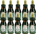 Offisiell distributør - 10 flasker Apiario Silvestre Bee Pollen & Brasil Grønn Bee Propolis Liquid - Glykol Extract-Non Alkoholic, Wax Free, Sukker Gratis