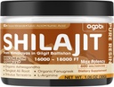 Shilajit ren Himalayan Organic Resin - 30g Shilajit Supplement med 85+ Trace Minerals, Fulvic Acid, Ashwagandha Root, Tongkat Ali & Mer Herbal - Støtte Immun, Energiproduksjon og Helse Helse