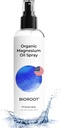 Organisk magnesiumspray - 8oz (Enkelt) - 100% ren magesiumolje, rask absorbent, magnesiumspray for føtter og kropp, USP Grade