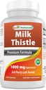 Best Naturals Milk Thistle Extract 1000mg Ekvivalent - 240 kapsler - Ikke-GMO & Glutenfri (240 count (pakke med 1))