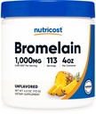 Nutricost Bromelain Powder 4 OZ - Ikke-GMO, Vegetarisk, Glutenfri