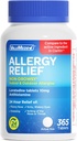 ValuMeds Loratadin 10mg Ikke-Drowsy 24-timers Allergi Relief Innendørs og Utendørs  enhver dag Antihistamin Alergy/Sinus piller for Runny Nese, Sneezing, kløende, vannige øyne | Sammenlign med Claritin ® 365 tabletter