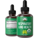 USDA organiske Lung Detox For røykere og ikke røykere med 6 topp ingredienser. Mullein Leaf, Marshmallow Root, Calendula. Lungs renser for bedre respiratorisk helse. Væskedråper Tinktur Supplement