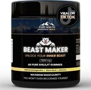 Beast Maker - Pure Shilajit Gummies for menn | Naturlig Himilayan Organic Shilajit Autentisk Mann Enhancement Supplement med Ashwagandha, Black Musli, Gokshura | 60 Gummies