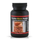 74+ Trace Mineral Powder med Humic & Fulvic Acid (166 Serveringer)(Flavorless) - Plantebasert, Vegan, Trace Minerals Supplement med elektrolyter og Alkaline pH (Kosher) - Svart vann - ved Fulvika Svart