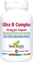 NYE ROOTS HERBAL Ultra Vitamin B Supplement (50mg) med vitamin B6, B12, Biotin | Avansert immun støtte Supplement (90 Veg Caps)