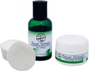 PawPurity Tear Stain Remover Starter Kit for hunder | Inkluderer Tear Stain Remover Solution 2 oz, pulver .5oz og 30 applikasjon Pads | 100% naturlig | fjerning tar ca 7-10 dager (30-45 dagers forsyning)