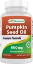 Beste Naturals Pumpkin Seed Oil Blader Control 1000 mg 180 Softgels