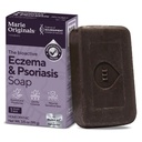Marie Originals Eczema Face Soap Body Wash Bar - All Naturlig Psoriasis, Dermatitis behandling for tørr kløende flaky hud relief - Gentle avgiftsgivende, healing, anti-tørke, rensende hudpleie (Pack of 1)