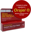 GeriCare Benzocain 20% Maksimal styrke tannkjøtt og oral smerte relief Gel 0.5 oz. Fast-virkende Numbing smertebehandling for Toothaches, Gum irritasjon, sensitivitet og munnsorber, (pakke med 1)