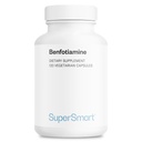 Supersmart - Benfotiamin 320mg per dag (høy potens) - Biotilgjengelig Thiamin - Vitamin B1 Benfotiamin Supplement ikke-GMO & Glutenfri - 120 Vegetariske kapsler