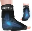 Ankle Ice Pack Wrap for svimlende, Fot Ice Pack Wrap, Reusable Foot Cold Cure Wrap for Ankel,Foot,Heel smertelindring, Achilles Tendonitis, Plantar Faxitt