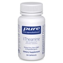 Rene innkapsler L-Theanine - Aminosyre Supplement for å støtte avslapping, stress og nervesystem - 60 kapsler