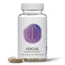 InfiniWell Focus Supplement - Breakthrough Nootropic - Hjelp Hjerne Helse og arbeidsminne Support - Optimer daglig nevrologisk prosessering, mental akualitet, energi og kognitiv funksjon (30 kapsler)