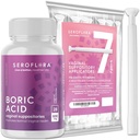 Seroflora Borsyre Vaginal Suppositories for kvinner med Suppository Applikatorer - Boric Acid Piller Støtte Vaginal Odor Control - 28 Suppositories 7 Applikatorer