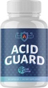 Acid Guard - Plantebasert Digestiv Supplement med kalsiumkarbonat - Hjelper i Periodisk Acid Reflux - Støtter Indigestion og Heartburn Relief - 30 dagers forsyning - Paleo - Keto - 60 Ct