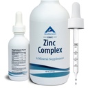 Anderson Ionic Sink Complex, flytende dråper for immunstøtte, 15 mg sinksulfat per servering, balansert spor mineral kosttilskudd for kvinner, menn, 60 serveringer, 2oz flaske