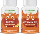 Barn Biotin 5000mcg Chewables + vitamin B12 Chewables Bundle