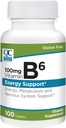 Kvalitetsvalg Vitamin B6 100 mg, 100 tabletter