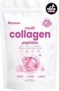 Boysea. Multi-kollagen Peptider pulver - Hydrolysert Protein Peptid Typer I, II, III, V, X med Biotin & Vitamin C, støtter huden, håret, neglen, og ledd, ikke-flavorert, ikke-GMO, Glutenfri, Easy Mix 1LB