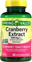Spring Valley Cranberry Extract, 60 tall, 500 mg per kapsel