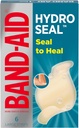 BAND-AID Merke Hydro segl Vanntett Bandages, Store Hydrokolloid Gel Bandages for førstehjelpsstøtte bedre healing for mindre blemmere, Cuts & Scrapes, FSA/HSA kvalifisert, 6 ct