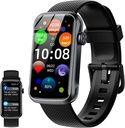 Smart Watch, 1.47" HD Smartwatch for menn kvinner med 24 Sportsmoduser, IP68 Vanntett Fitness Tracker med 24/7 hjertefrekvens/Sleep/SpO2 Monitor, Trinn Tracker, Pedometer, Aktivitet Tracker for Android iOS