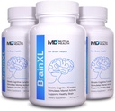 Brain Function Supplement - 3pck - Brain Booster for hukommelse, klarhet og fokus - Mental Focus Nootropic
