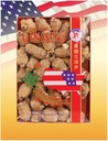 Hsu's Ginseng SKU 113-4 | Kort medium liten | dyrket amerikansk Ginseng fra Marathon Co, Wisconsin USA | | | 4oz Box, 西洋, B0054ELDEY