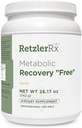 HormonSynergy Metabolic Recovery Formula - Optimal Gastrointestinal, lever og intestinal GHI støtte - Sukker og Stevia Gratis Vanilla