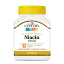 21st Century Niacin 250 mg tabletter, 110-tal (pakke på 2)