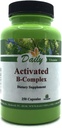 Daglig produksjon aktivert B-kompleks (aktive former av multi B-vitaminer) 250 Capules