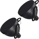 Protein pulverbeholdere (2 pakke), bærbare reisebeholdere med 100ml Funnel, trenings- og reiseutstyr