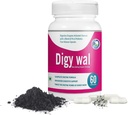 Digestive Enzyme Capsules (60 greve) - Aktiverte Charcoal Digestive Enzymer med probiotika og prebiotika - Immunitetstilskudd For Digestive Helse - Probiotiske Kapsler For Forbedret Energi & Mood