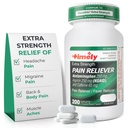 TIME-CAP LABS, INC. Tidlig ekstra styrke hodepine relief - Acetaminophen med aspirin & koffein (200 kapler) - hodepine, migrain og rygg og kroppssmerter & muskelsmerter - Ekstra styrke - laget i USA