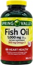 Spring Valley - Fiskeolje 1000 mg, 300 Softgels