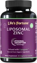 Liposomal ren sink Picolinat Supplement med kobber, immunstøtte, metabolisme og hud helse | høy styrke, for voksne menn og kvinner | kraftig antioksidant | 90 kapsler