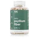 Pure for menn daglig Psyllium Husk Fiber Supplement ren for henne Digestiv regelmessighet og Gut Helse støtte ® Oppløselig fiber pulver, 2,175mg Per Serving ® 250 kapsler