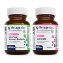 Metagenis Bundle - UltraFlora Kvinner & HerWellness Estrovera - 30 Antall UltraFlora Kvinners for Vaginal Helse - 30 tabletter Estrovera for Hot Flashes, Menopause Relief & Night Sweats