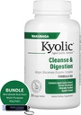 Worldwide Nutrition Bundle: Kyolisk Aged Whitelic Extract 200 Veggie Tabletter Formel 102 Cleanse & Digestion - Beriket med hvitløk Ginger Supplement - 200 Antall med multi-Purpose Key Chain