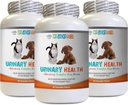 katt UTI-støtte - Kjæledyr Urinal helsekompleks - for hunder og katter - Advanced Bladder Support - Cranberry Supplement for katter - 3 flasker (270 behandlinger)
