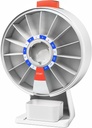 Odaro Large Pill Dispenser, Ukelig Pill Organizer 7 Day Am Pm / 14 Day Pill Box, Daglig medisin Pill Organizer med veggmontert eller stående bruk for vitamin, Supplement, medisin - Hvit