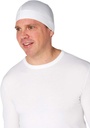 Eczema - Psoriasis Therapy + Relief Skull Sleep Cap for moderat til alvorlig Scalp Eczema, Seborreic Dermatitis - Extreme Dandruff & Scalp Psoriasis behandling for voksne Hvit