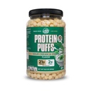 Twin Peaks Protein Puffs - (Sour Cream & løk), Keto vennlig, Lav karbohydrat Snack (300g, 21g Protein, 2g Netto karbohydrater, høy protein, Sunn Crunchy Snack)