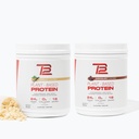 TB12 Plant Basert Protein pulver - Vanilla & sjokolade Multi-Pack, 24g Sustainablely Sourceed Pea Protein, Vegan, 1g Net Carb, Ikke-GMO, Dairy-Free, Sukker-Free (60 Serveringer)