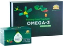 Grønn Grønn Grønn Grønn Omega 3 Plus Omega 6,7,9, laget av purslane og perilla frø. Det inneholder over 61% konsentrasjon av ALA Omega 3-den høyeste mulige uten kjemiske tilsetningsmidler