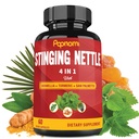 Stinging Nettle Extract Capsules med Boswellia, Turmeric & Saw Palmetto - 2 måneders forsyning for felles, kroppens ledelse, hud, hår og immunitet