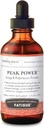 Herbaological - Peak Power flytende urter - Stimulant-fri naturlig energi formel for å bekjempe adrenal tretthet og forbedre fysisk utholdenhet - Inneholder amerikansk Ginseng & Astragalus - 4 Fl. Oz.